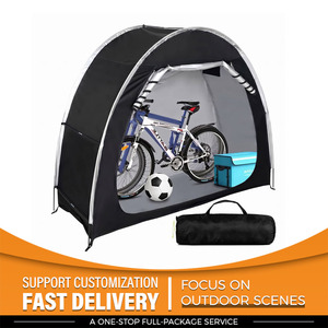 Abri pliable pour vélo, tente de rangement extérieure grande capacité, imperméable et portable pour le stationnement de VTT et de moto - Product Image 1
