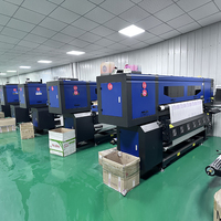 Machine d'impression par sublimation textile de 1.9m Imprimante numérique par sublimation de tissu de haute précision pour T-shirt avec 8 têtes i3200