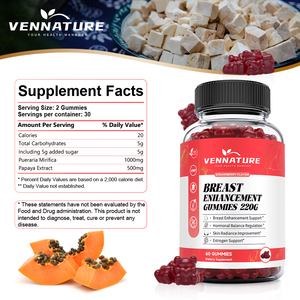 Gummies pour l'amélioration mammaire, Gummies pour l'amélioration mammaire qui régulent les hormones féminines, Gummies pour l'augmentation mammaire - Product Image 3