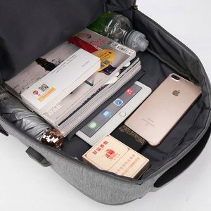 Sac à dos pour ordinateur portable de voyage, échantillon gratuit, antivol, fin, durable, avec port de charge USB, résistant à l'eau - Product Image 6