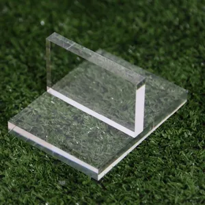 Folha de vidro/folha de vidro da personalização acrílica transparente pmma de 3mm fundido