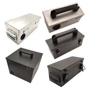 Caja de Almacenamiento de Baterías a Prueba de Explosiones, Personalizada OEM, Impermeable, Ignífuga, Portátil, con Cerradura, Metálica, para Baterías de Litio - Product Image 1