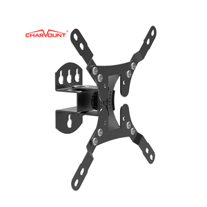 Supporto <span class=keywords><strong>TV</strong></span> da <span class=keywords><strong>Parete</strong></span> Inclinabile e Girevole <span class=keywords><strong>per</strong></span> Max Vesa 200x200, <span class=keywords><strong>per</strong></span> <span class=keywords><strong>TV</strong></span> LED/LCD da 17"-42", Inclinazione -15° +15°, Rotazione 30°, Carico 35kg - Product Image 1