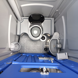 Живописный HDPE мобильный туалет, открытая Строительная площадка, простой аварийный туалет, все в одном, Временный Туалет - Product Image 4