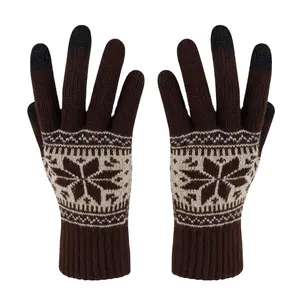 Männer New Style Touchscreen Stretch Magic Handschuhe Outdoor Sport Sycling rutsch feste Handschuhe Winter Warm halten Fäustlinge