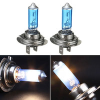 Nuevas Bombillas H7 de 55W/100W, Faros Halógenos Súper Brillantes, Luces Antiniebla Blancas, 12V, Ajuste Universal para Automóviles