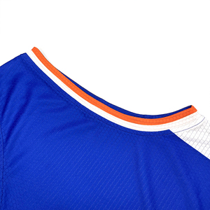 Gilet de basket-ball bleu double face à impression numérique à séchage rapide - Product Image 6