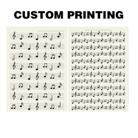 Carnets de Musicien Portables Personnalisés Imprimés à la Demande de Haute Qualité en Gros pour Fournitures de Musiciens