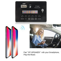 Módulo Reproductor de MP3 VIRE con Gran Chip Decodificador, Radio FM, USB, Tarjeta TF, Audio y Bluetooth
