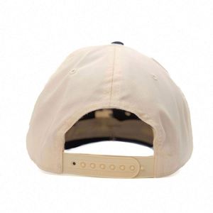 Casquettes Snapback 5 Panneaux Personnalisées Bicolores Casquettes de Baseball Couleurs Contrastées Logo Personnalisé Casquettes de Golf Chapeaux - Product Image 5