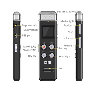 Mini Grabadora de Voz Digital con Reproductor MP3, Memoria de 16G/32G, 30 Horas de Tiempo de Grabación, Transferencia Micro USB para Estudio y Reuniones - Product Image 6