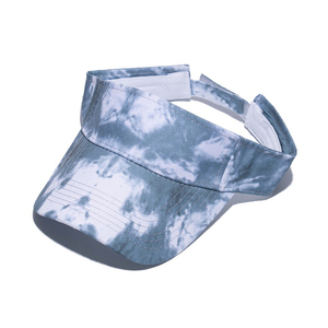 Sport Running Golf <span class=keywords><strong>Pare</strong></span>-<span class=keywords><strong>soleil</strong></span> Chapeaux de sport Tie -dyed Elastic Band Visor Cap - Product Image 4