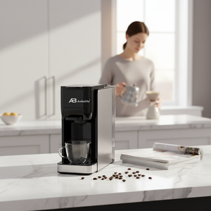 Abbolife 2026 Nouvelle machine à café à capsules 3 en 1, pompe 20 bars, 1450W avec réservoir d'eau transparent amovible de 0,6L - Product Image 4