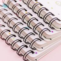 Gros École A7 Poche Format Papier Vierge Enfants Journal Spirale Mignon Petit Cahier