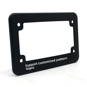 Marco de matrícula de motocicleta de aluminio 6061-T6 mecanizado CNC Ajuste universal para placas de EE. UU. (7,25x4,25)/UE - Product Image 4