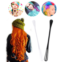 Salon de coiffure crème colorante fouet plastique colorant agitateur Barbe outils de coiffure accessoires cuisine fouet outil Salon