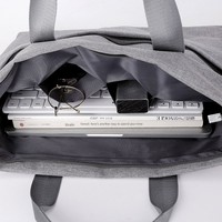Sac pour ordinateur portable léger, sac pour ordinateur portable multi-compartiments, sacoche portable pour ordinateur portable, sac pour documents pour le bureau, les voyages d'affaires