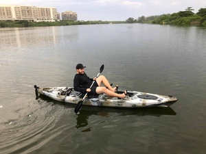 <span class=keywords><strong>Kayak</strong></span> de Pesca con <span class=keywords><strong>Pedales</strong></span> de 13 Pies, Asiento Individual, Sistema de <span class=keywords><strong>Pedales</strong></span>, Precios Económicos - Product Image 2