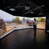 Jeu de tir interactif 3D avec projecteur pour enfants, simulateur de tir interactif par projection, équipement de terrain de jeu intérieur pour enfants