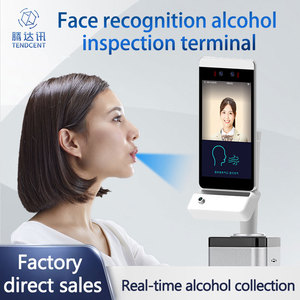 Machine de détection d'alcool biométrique de type bureau avec reconnaissance faciale, contrôle d'accès et pointage des présences pour chauffeurs de <span class=keywords><strong>bus</strong></span> avant le poste - Product Image 2