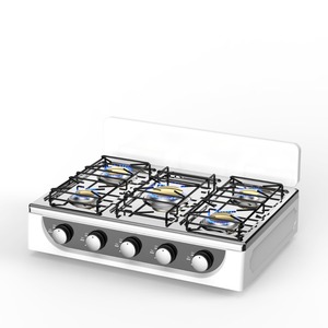 Facile da usare accensione elettronica cinque fornelli cucina a gas con 5 fornelli a gas - Product Image 1
