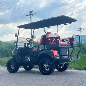 2024 pas cher hors route <span class=keywords><strong>chasse</strong></span> essence Buggy 4 6 places Club Car 4X4 chariot de golf à essence à vendre - Product Image 2