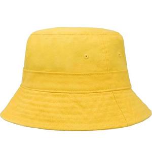 Sombrero de pescador de moda Algodón puro Protección solar Vacaciones en la playa Logotipo bordado Montañismo Turismo Sombrero de ala ancha - Product Image 2