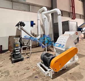 Machine industrielle à granulés de biomasse : Petite presse à granulés de bois à vendre - Pin, herbe, balles de riz, luzerne, paille, sciure de bois - Product Image 3