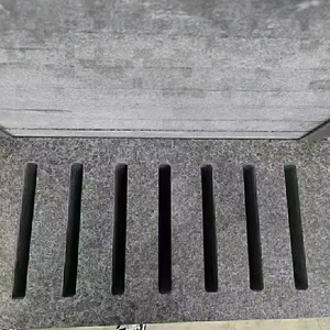 Hiện đại g684 Đen <span class=keywords><strong>Granite</strong></span> <span class=keywords><strong>basalt</strong></span> lát sân vườn lát gạch flamed kết thúc với Non-Slip bề mặt cho biệt thự bên ngoài và ngoài trời công viên - Product Image 3