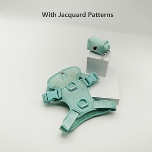 Harness Anjing Desainer dengan Tali, Set Harness dan Tali Anjing Tanpa Tarik, Bahan Neoprene Lembut, Bernapas, Logo Dapat Disesuaikan, Diskon Besar - Product Image 6