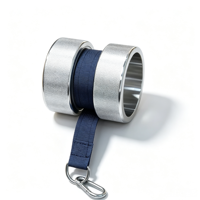Entrenador de Dedos y Muñecas de Acero Inoxidable 304, Equipo de Fuerza de Agarre para Antebrazo, Entrenamiento Integral de Dedos y Muñecas para Lucha de Brazos