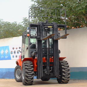 Mingsheng 3トンオフロードフォークリフト倉庫輸送4トン5トンマウンテンフォークリフトディーゼルパワー全地形ディーゼルフォークリフト - Product Image 4