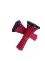 Feux d'artifice à effets d'étincelles électriques rouges de 10 cm, en plastique/cuivre, avec télécommande, certifiés CE, haute qualité