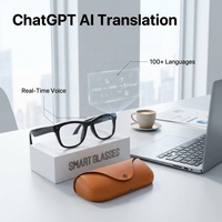 Gafas Inteligentes con IA de Alta Calidad, MTS ULTRA, Activación por Voz, Traducción Inteligente, Cámara 1080P, IPX-5, Caja de Carga Magnética, Llamadas