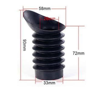 Couvre-œil flexible en caoutchouc souple anti-reflet, étanche IPX4, accessoire de protection optique pour extérieur - Product Image 2