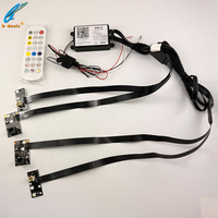 Nuevos Módulos LED RGBW de 12V con Control Remoto/Aplicación para Faros Delanteros de Audi A3 S3 RS3 Matrix 2017-2019, Accesorios para Automóviles, Modificación