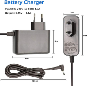 Adaptateur de remplacement Kabbol 30,45 V 1,1 A pour <span class=keywords><strong>chargeur</strong></span> d'<span class=keywords><strong>aspirateur</strong></span> <span class=keywords><strong>Dyson</strong></span> pour V10 <span class=keywords><strong>V11</strong></span> V12 V15 SV12 SV14 SV16 SV20 SV22 Alimentation électrique pour <span class=keywords><strong>aspirateur</strong></span> - Product Image 6