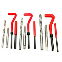 Kit d'outils de réparation de filetage métrique M6 M8 M10 de haute qualité, jeu de fiches de réparation, outils à main, matériau HSS, outil d'installation, 1 jeu, étui rigide OEM