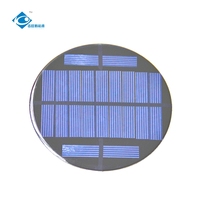 Module de panneau solaire scellé à l'époxy 0,9W Mini panneaux solaires Chargeur d'alimentation 0,16A 5,5V Mini panneau solaire à l'époxy personnalisé ZW-Dia100-5,5V