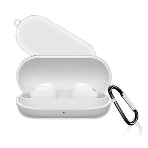 Étui de protection complet en TPU transparent pour boîte de chargement d'écouteurs <span class=keywords><strong>Sony</strong></span> <span class=keywords><strong>WF</strong></span>-C700N <span class=keywords><strong>WF</strong></span> C700N, écouteurs sans fil avec mousqueton - Product Image 1