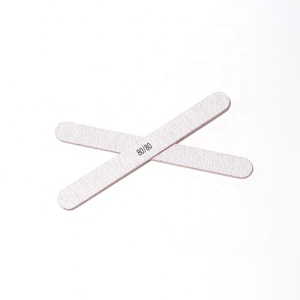 <span class=keywords><strong>10</strong></span> unids/set de lima de uñas gris de doble cara 80/80 Grit Zebra Emery Boards accesorios <span class=keywords><strong>para</strong></span> uñas salón <span class=keywords><strong>herramientas</strong></span> de manicura profesional - Product Image 1