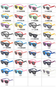 2022, Лидер продаж, модные, оптовая продажа, детские солнцезащитные очки, речные гибкие Поляризационные детские солнцезащитные очки - Product Image 6