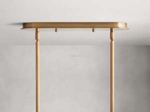 Remming lineer avize yemek odası süt cam pirinç avize amerikan tarzı asılı lamba ofis uzun kolye ışıkları - Product Image 2