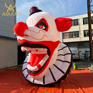 Gigante Payaso Inflable de Boca Abierta para Halloween, Ideal para Negocios de Circo, Actividades de Carnaval y Parques de Atracciones, Payaso Inflable para Parques de Diversiones - Product Image 2