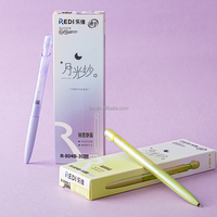 Stylo gel personnalisé pas cher avec logo, encre à séchage rapide 0,5 mm, stylo gel en plastique pour écrire, examen scolaire