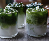 Bougie parfumée au café glacé en pot de verre, cire de soja, plus de 60 heures de combustion, cadeau idéal pour les fêtes et les bars - Offre Spéciale