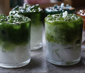 Bougie parfumée créative sans fumée à l'arôme de café glacé avec gobelet en verre – Offre spéciale - Product Image 2