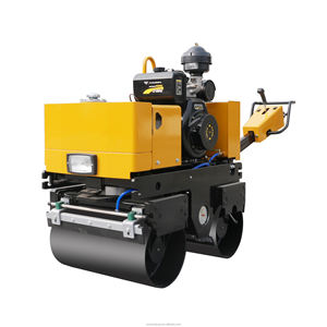 Rouleau vibratoire à double tambour pour asphalte et sol de 0,8 tonne, YSW080H, avec direction hydraulique, moteur Changfa - Product Image 1