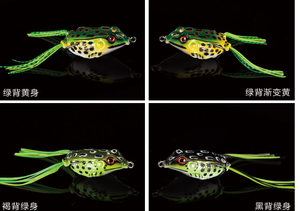 Offre Spéciale Hollow Body Topwater Grenouilles Leurres, 22 couleur Attrait Doux De Pêche Pour basse Pike Snakehead, 6g 10g 14g <span class=keywords><strong>pas</strong></span> <span class=keywords><strong>cher</strong></span> Grenouille Leurre - Product Image 2