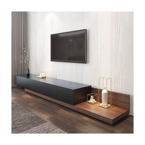 Mueble de TV Estilo europeo Mueble de TV nórdico Armario Sala de estar Mueble de TV estándar de madera de alta calidad - Product Image 1